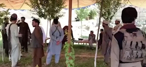 자살폭탄테러 발생한 아프간 결혼식장. <연합 제공>